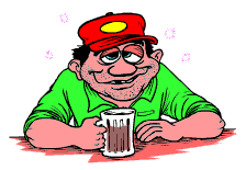 Il est l&agrave;, le fameux pilier de bar, encore appel&eacute; ivrogne.